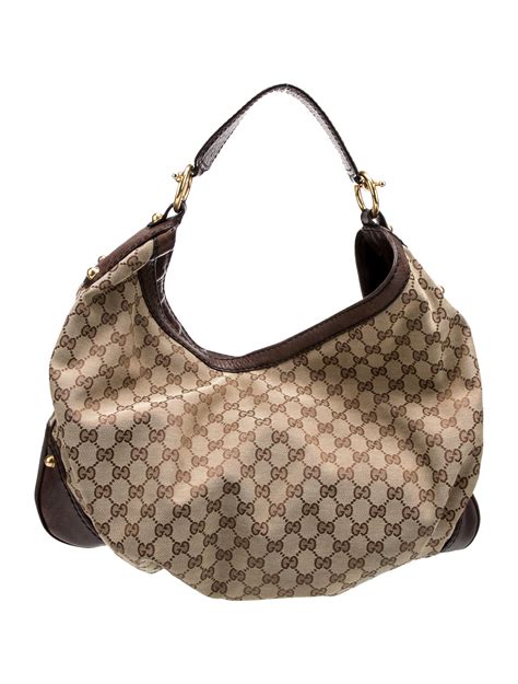 gucci jockey hobo bag large|authentic gucci hobo bag.